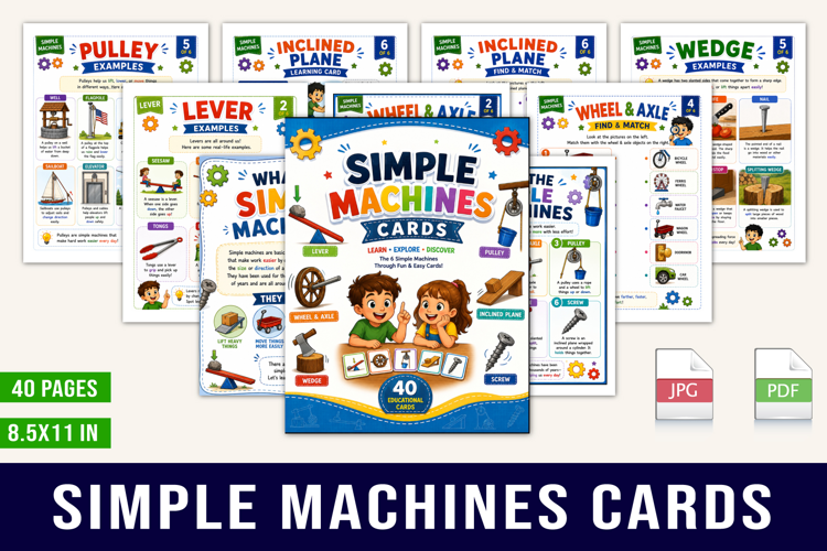Simple Machines Cards