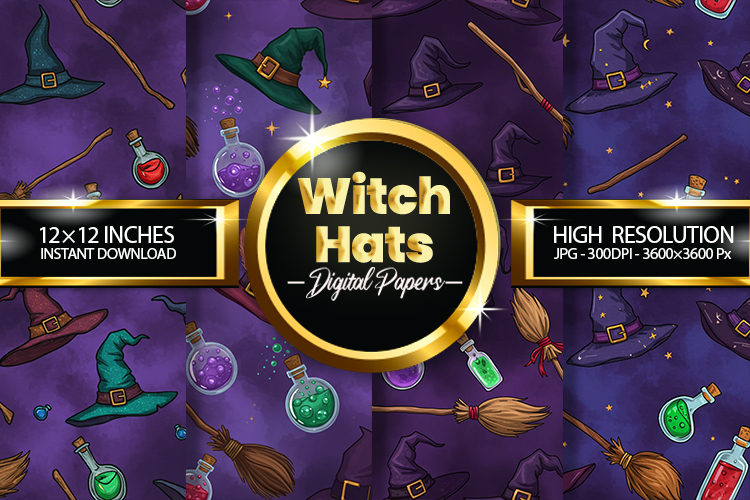 Hocus Pocus Witches Clipart Image 8