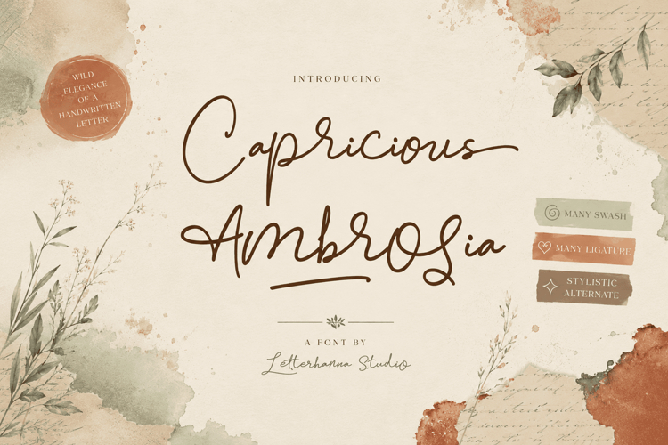 Signature Fonts