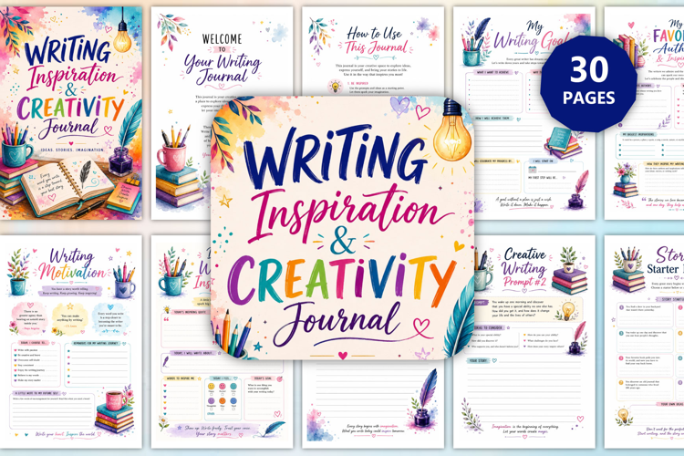 Writing Inspiration & Creativity Journal
