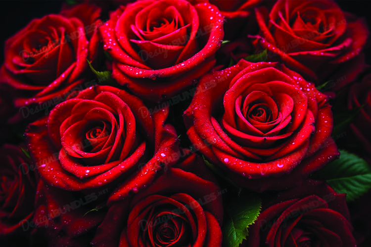 Red Roses Clipart Image 19