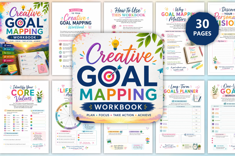 Creative Goal Mapping Workbook