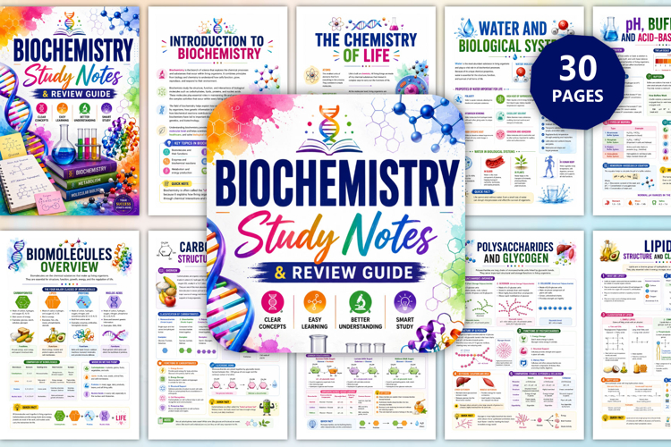 Biochemistry Study Notes & Review Guide