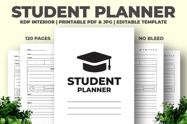 Student Planner KDP Interior