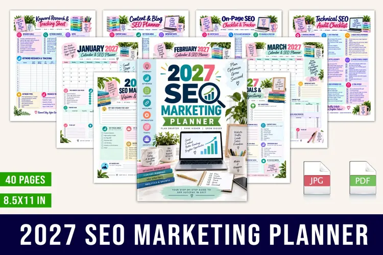 2027 SEO Marketing Planner