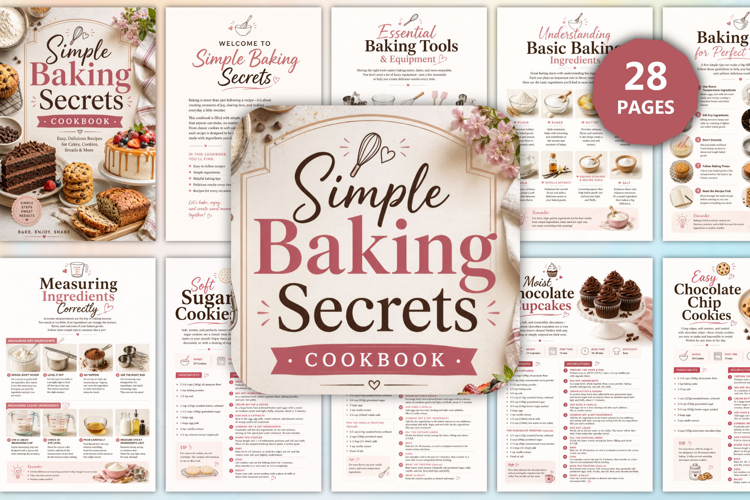 The Simple Baking Secrets Cookbook