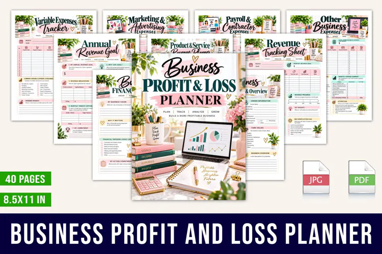 Business Profit & Loss Planner