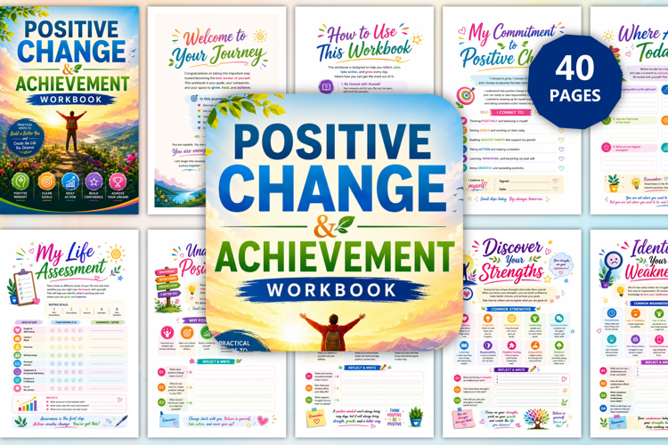 Positive Change & Achievement Workbook