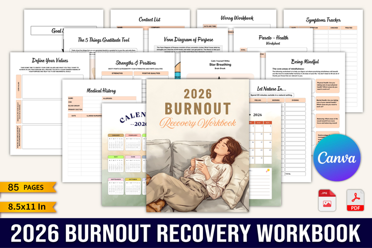 2026 Burnout Recovery Workbook