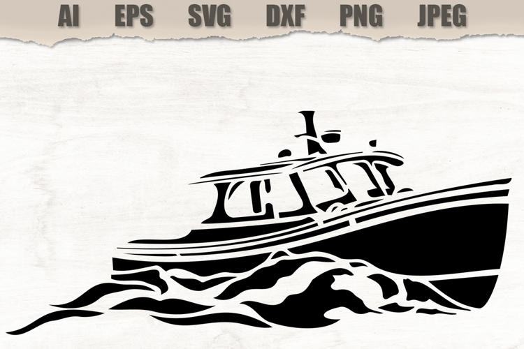 Stencil Boat