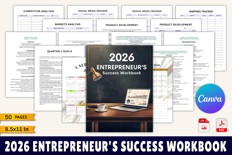 2026 Entrepreneur’s Success Workbook
