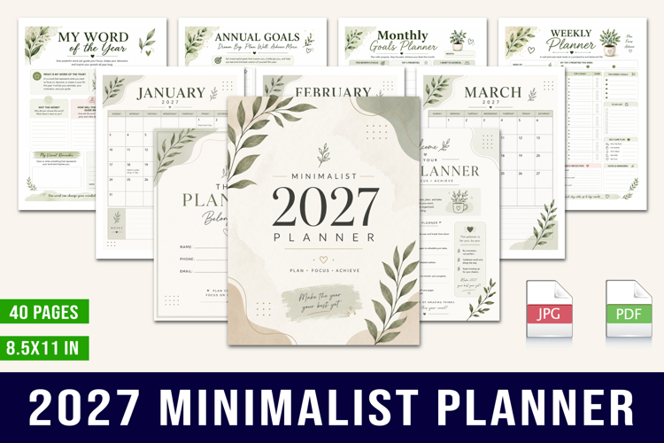 Monthly Planner Printable