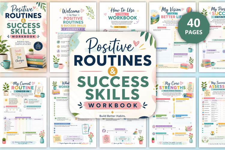 Positive Routines & Success Skills Workbook