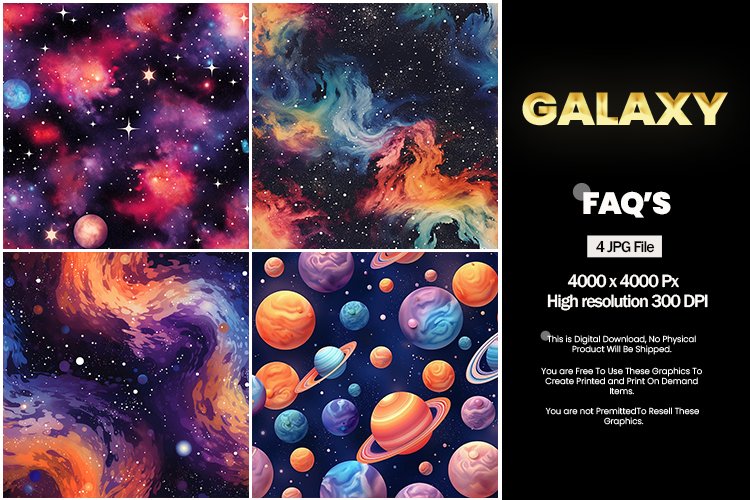 Galaxy Square Coaster - 04 Variation