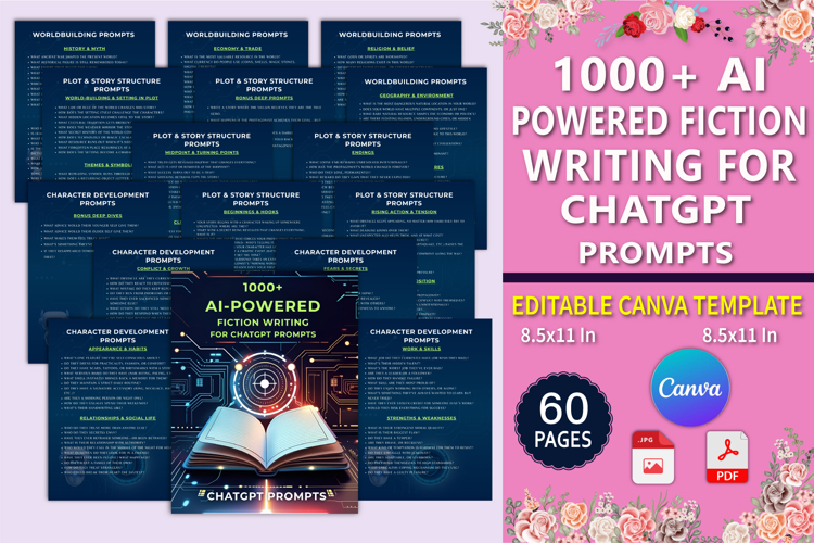 1000 AI-Powered Fiction Writing Prompts
