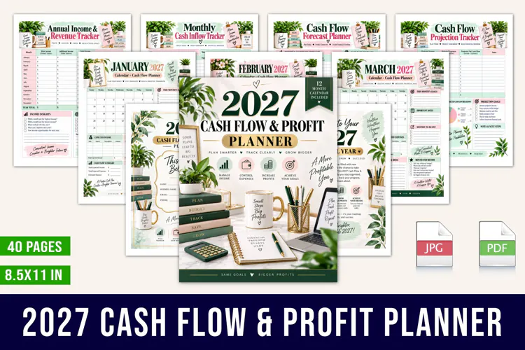 2027 Cash Flow & Profit Planner