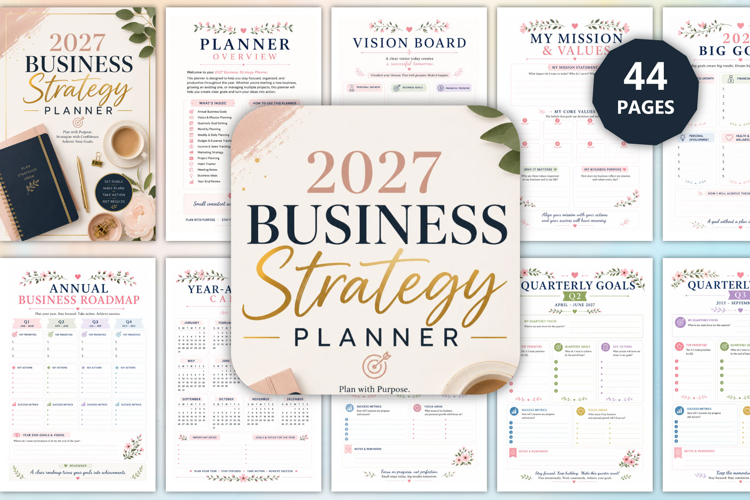 2027 Business Strategy Planner