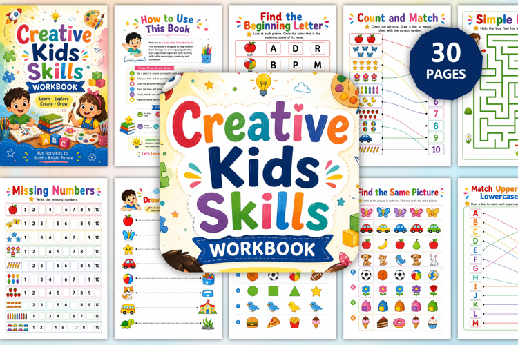 Creative Kids Skills Workbook
