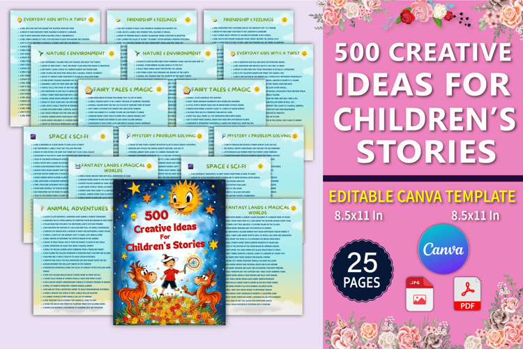 500 Creative Ideas for Children’s Stories