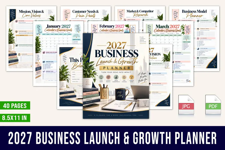 2027 Business Launch & Growth Planner