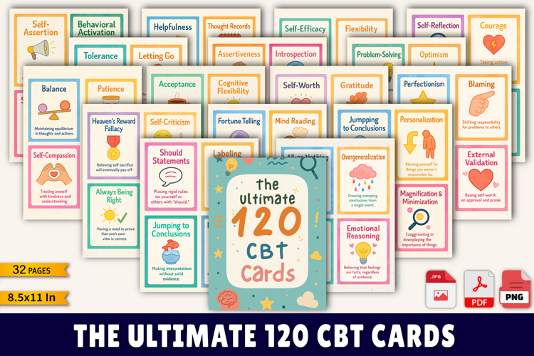 The Ultimate 120 CBT Cards example image 1
