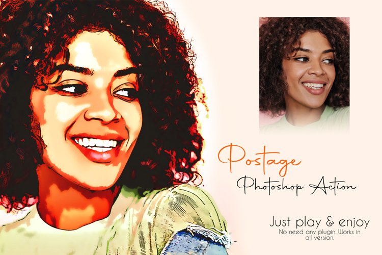 Postage Photo Effect example image 1