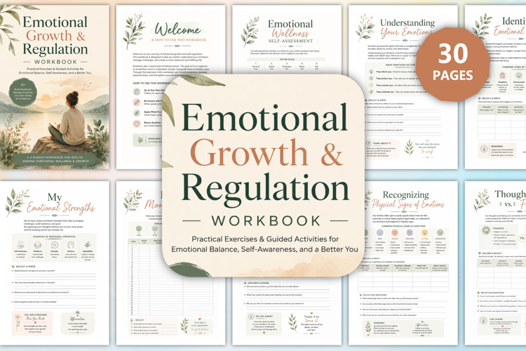 Emotional Growth & Regulation Workbook