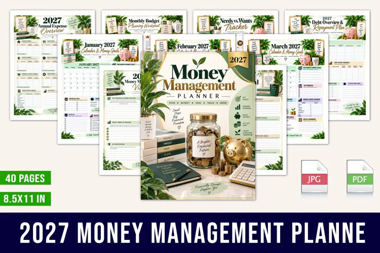 2027 Money Management Planner