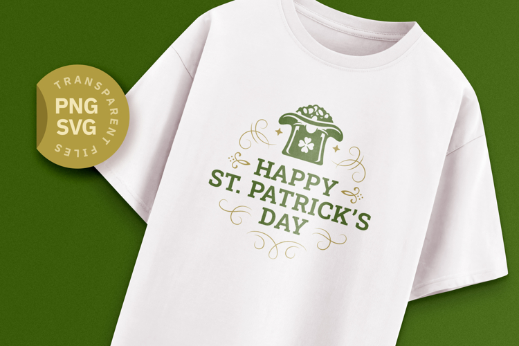 St. Patricks Day Hat SVG