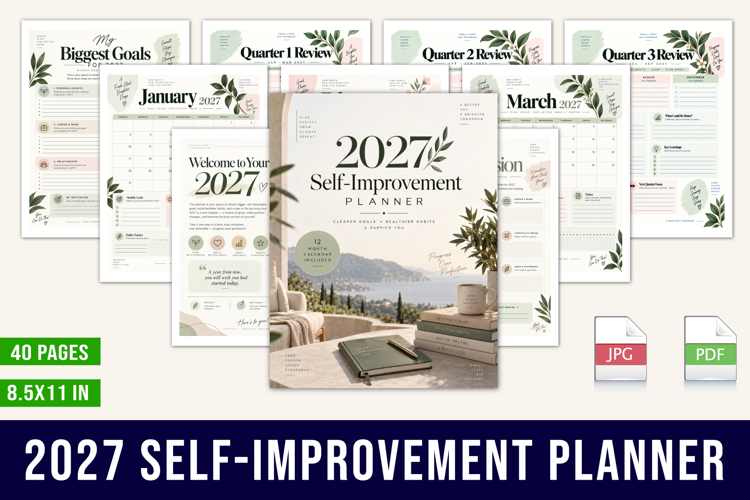 2027 Self-Improvement Planner