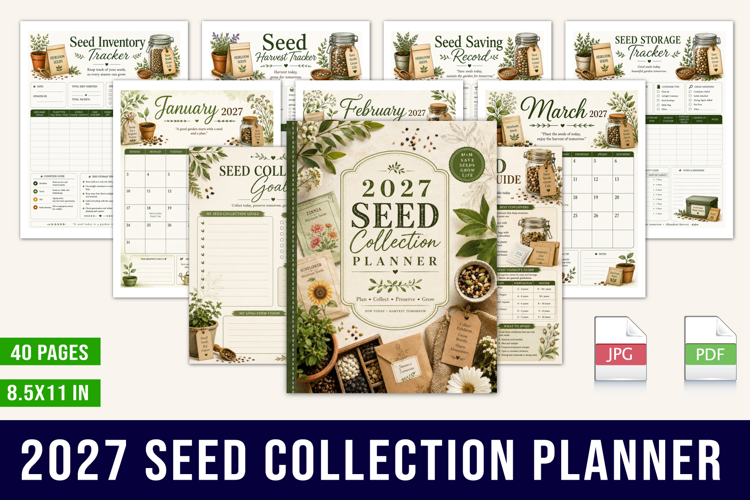 2027 Seed Collection Planner