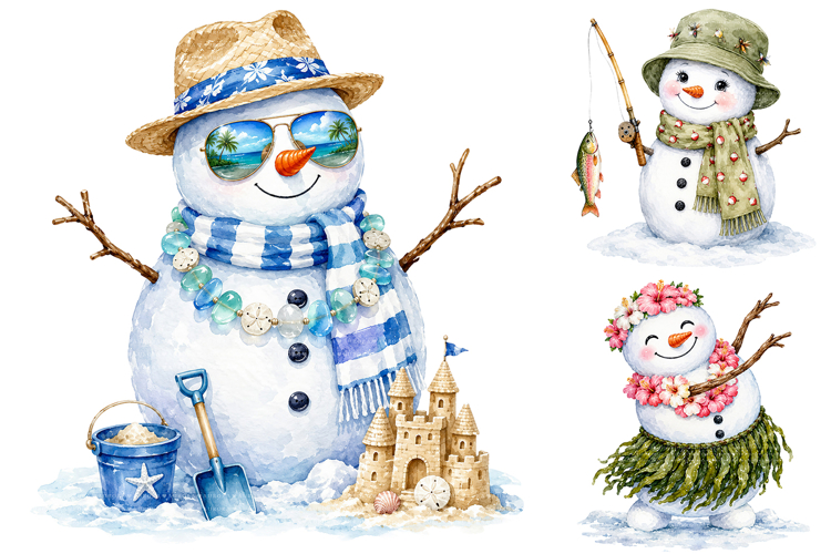 Snowman PNG Image 2