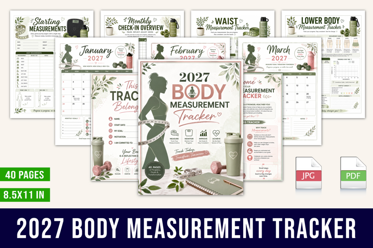 2027 Body Measurement Tracker