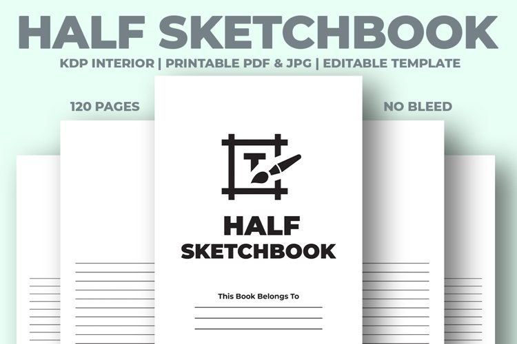 Half Sketchbook KDP Interior