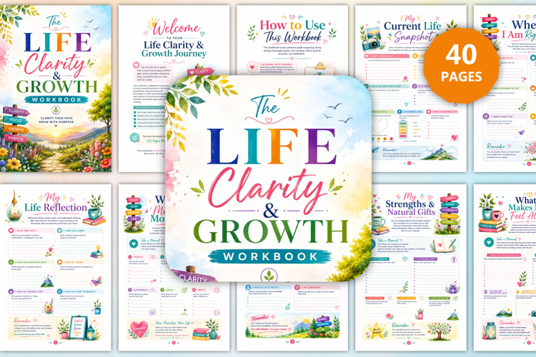 The Life Clarity & Growth Workbook