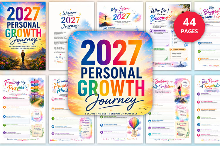 2027 Self Growth Journey example image 1