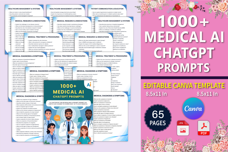 1000 Medical AI ChatGPT Prompts