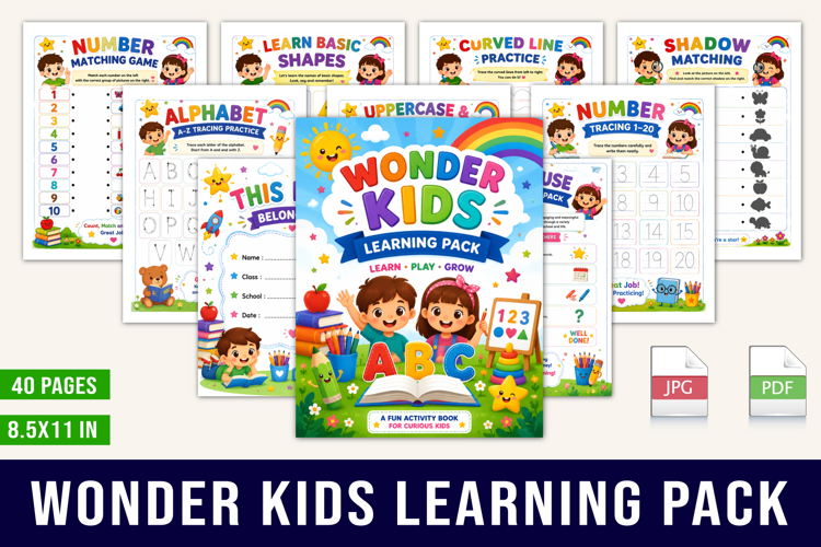 Wonder Kids Learning Pack