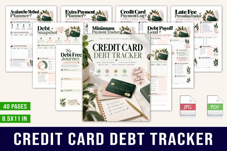 Credit Card Debt Tracker example image 1