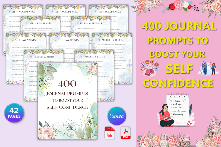 400 Journal Prompts to Boost Your Self-Confidence