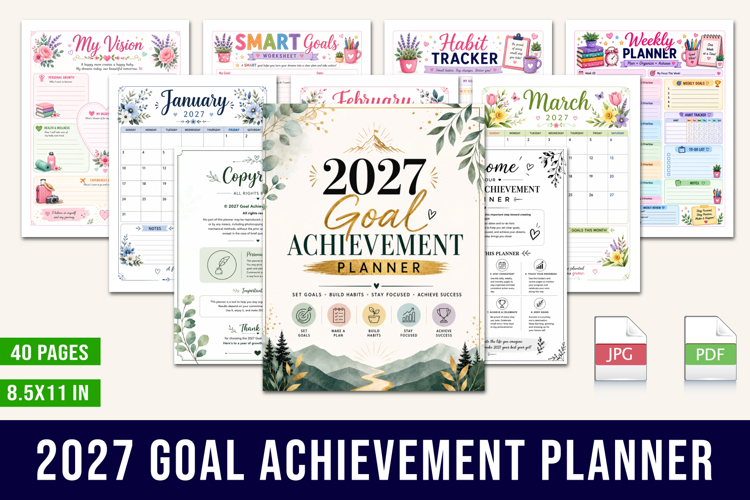 2027 Goal Achievement Planner