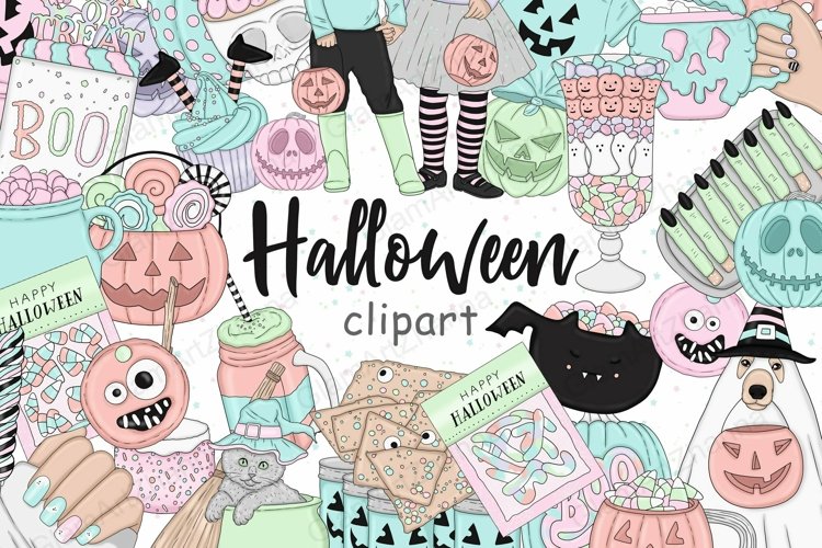 Trick or Treat Clipart Image 20
