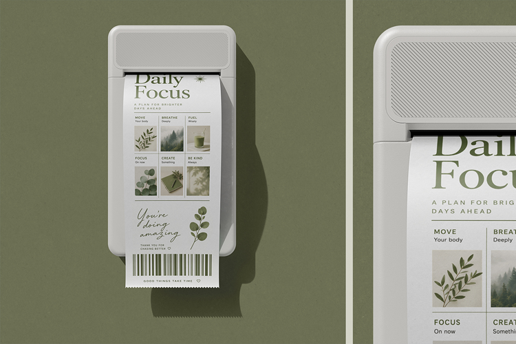 Receipt Printer Mockup