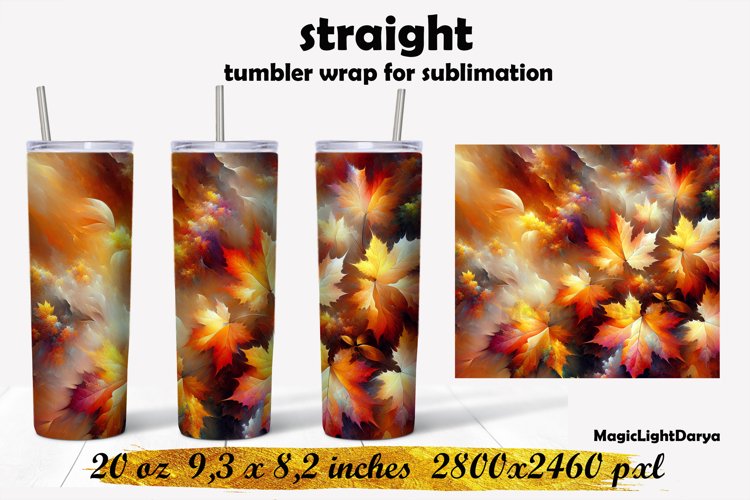 Fall Tumbler sublimation,Autumn tumbler design