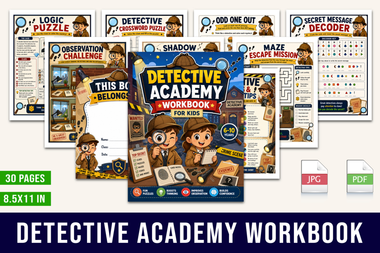 Detective Academy Workbook