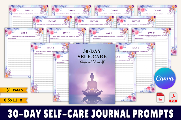 30-Day Self-Care Journal