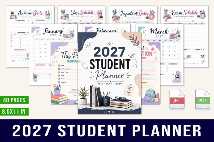 2027 Student Planner