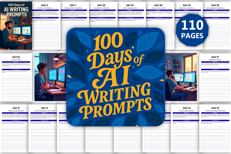 100 Days of AI Writing Prompts