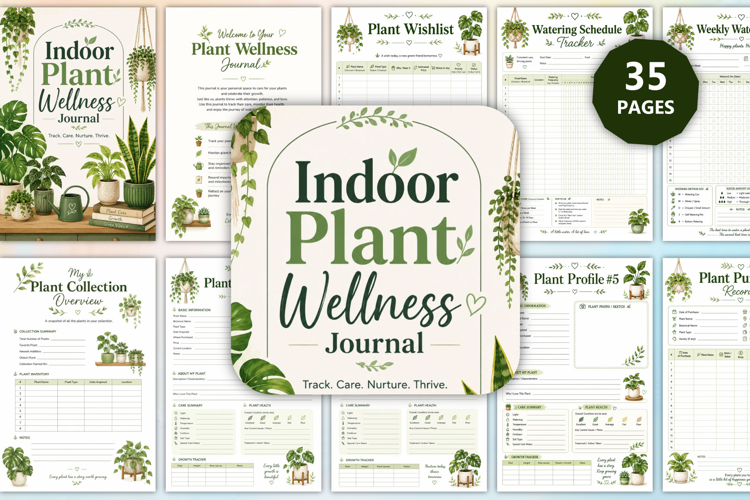 Indoor Plant Wellness Journal