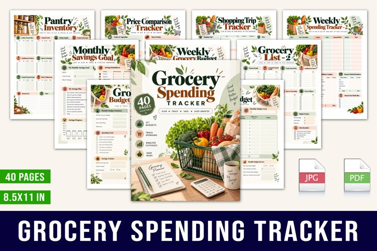 Grocery Spending Tracker example image 1